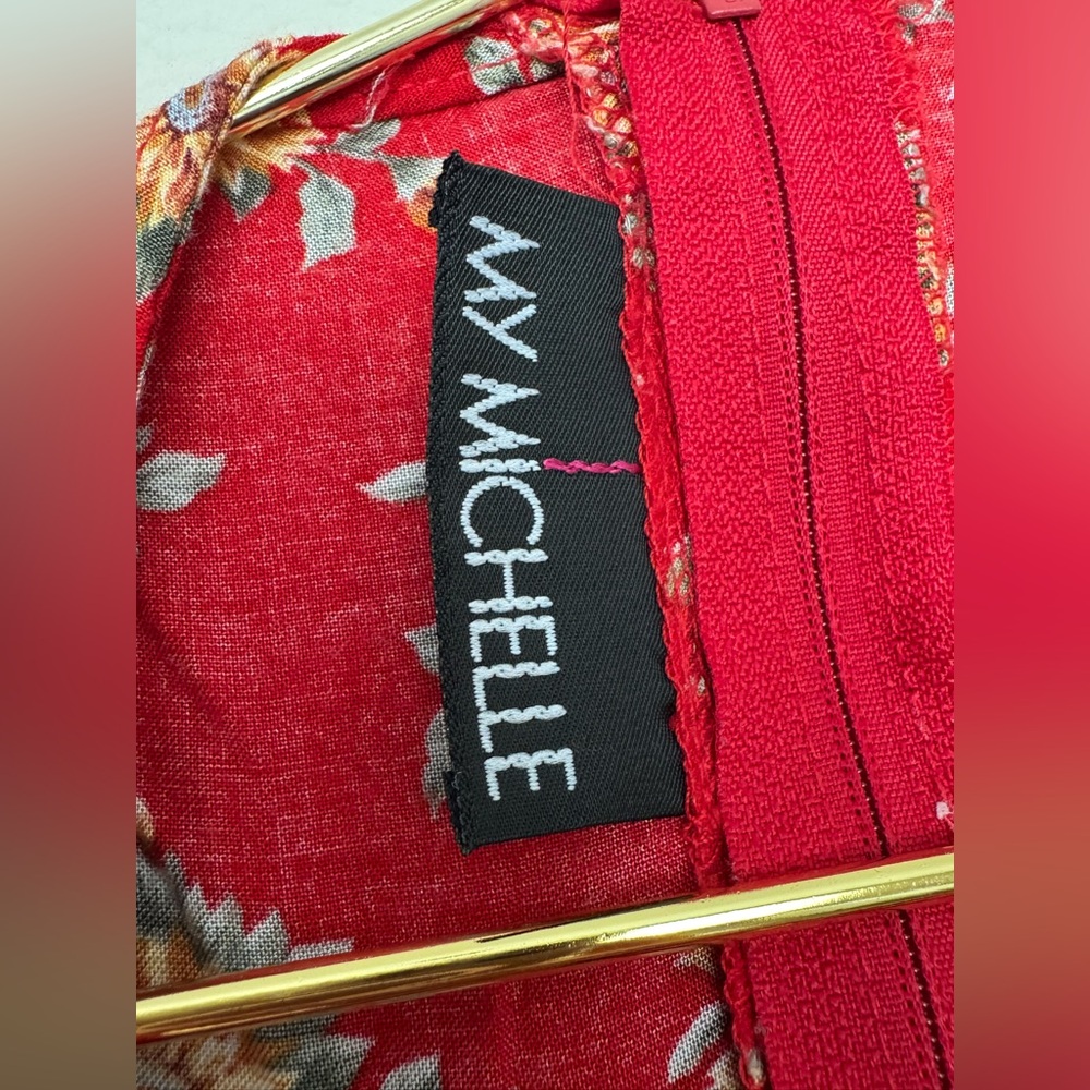 1990s My Michelle Red Sundress - Picture 5 of 5